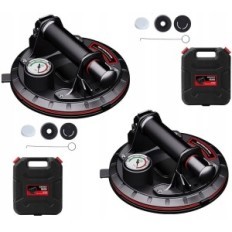 Suction cup holder with pressure gauge for tile glaze 300kg mechanical