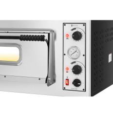 Profesionalna pizza štedilnik. Električna eno-komora 6 pizz. 32 cm 400 V 7200 v Italiji