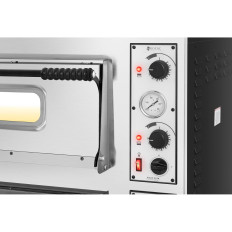 Professional electric pizza oven. Two-chamber 8 pizzas Wed. 32 cm 400 V 9400 in italy