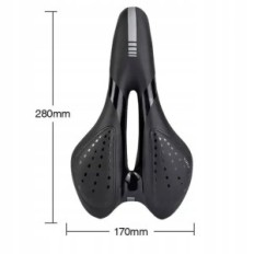 Silla de bicicleta de gel con agujero deportivo cómodo S3 S3