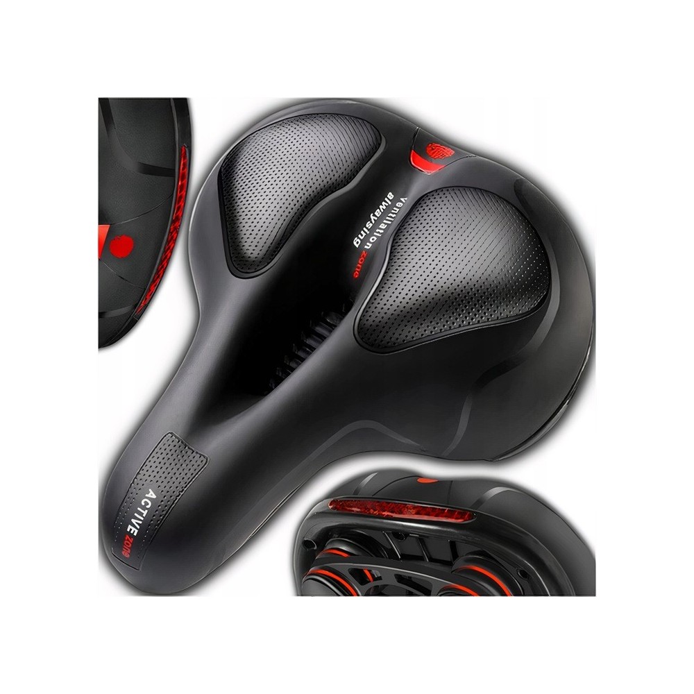 Selle à vélo confortable grande selle de ville large pour vélo