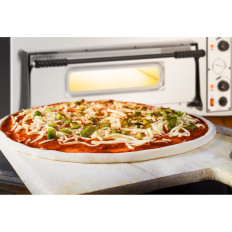Profesjonell elektrisk pizzaovn. To-kammer 8 pizza ons. 32 cm 400 V 9400 i Italia