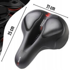 Comfortable bicycle saddle Soft large wide city saddle for bike