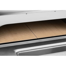 Professionel elektrisk pizza ovn. To-kammer 8 Pizzas Weds. 32 cm 400 V 9400 i Italien