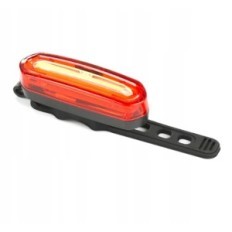 LAMPKA ROWEROWA TYLNA LAMPA NA ROWER AKUMULATOR TYŁ COB USB MOCNA 120LM ABS