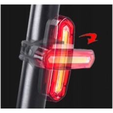 Jalgratta lamp taga Bike lamp aku taga COB USB tugev 120lm abs