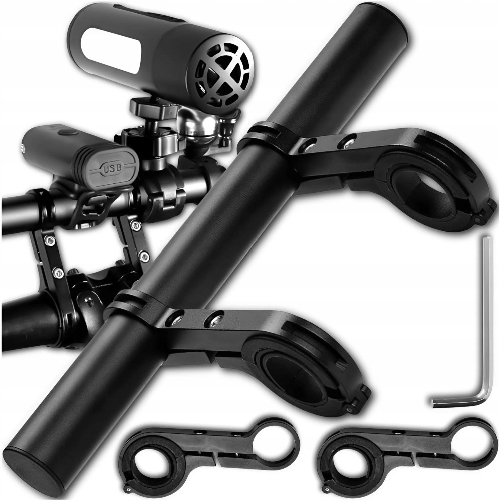 Steering wheel holder Additional metal bicycle steering wheel for bicycle