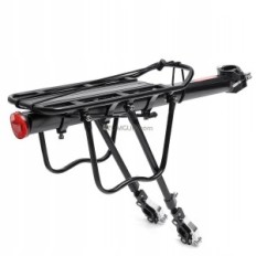 Aluminum bicycle trunk strong back universal 50kg for bike