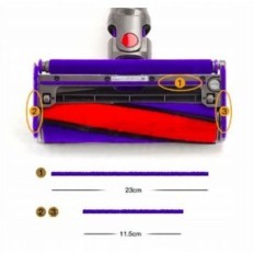 Sada odnímateľných pásov Soft Bristles pre Dyson V7 V8 V10 V11 Bisanti