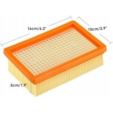 2xfiltr par Karcher WD4 V20 WD5 V25 WD6 V30 PREMIUM MV4 MV5 KWD6 2.863-005.0