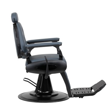 Gabbiano Francesco borbélyszék fekete grafit — oldalnézet