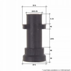 Mini lándzsa fúvóka KARCHER K2 K3 K4 K5 K6 K7 fegyverért