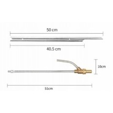 Kit di levigatura bagnata per pulitore - spina da 1/4 di pollice