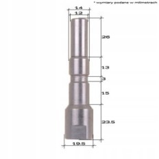 Redução Bayonet Plug Kew Nilfisk Codagem Rápida M22 Qualidade