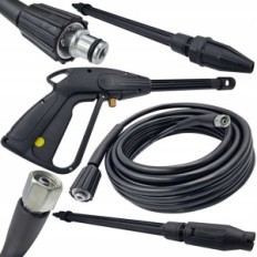 PISTOL LANCA PRE TLAKOVÚ ŽIZBY ROTARY TOUNDY + HADICE 5M SET