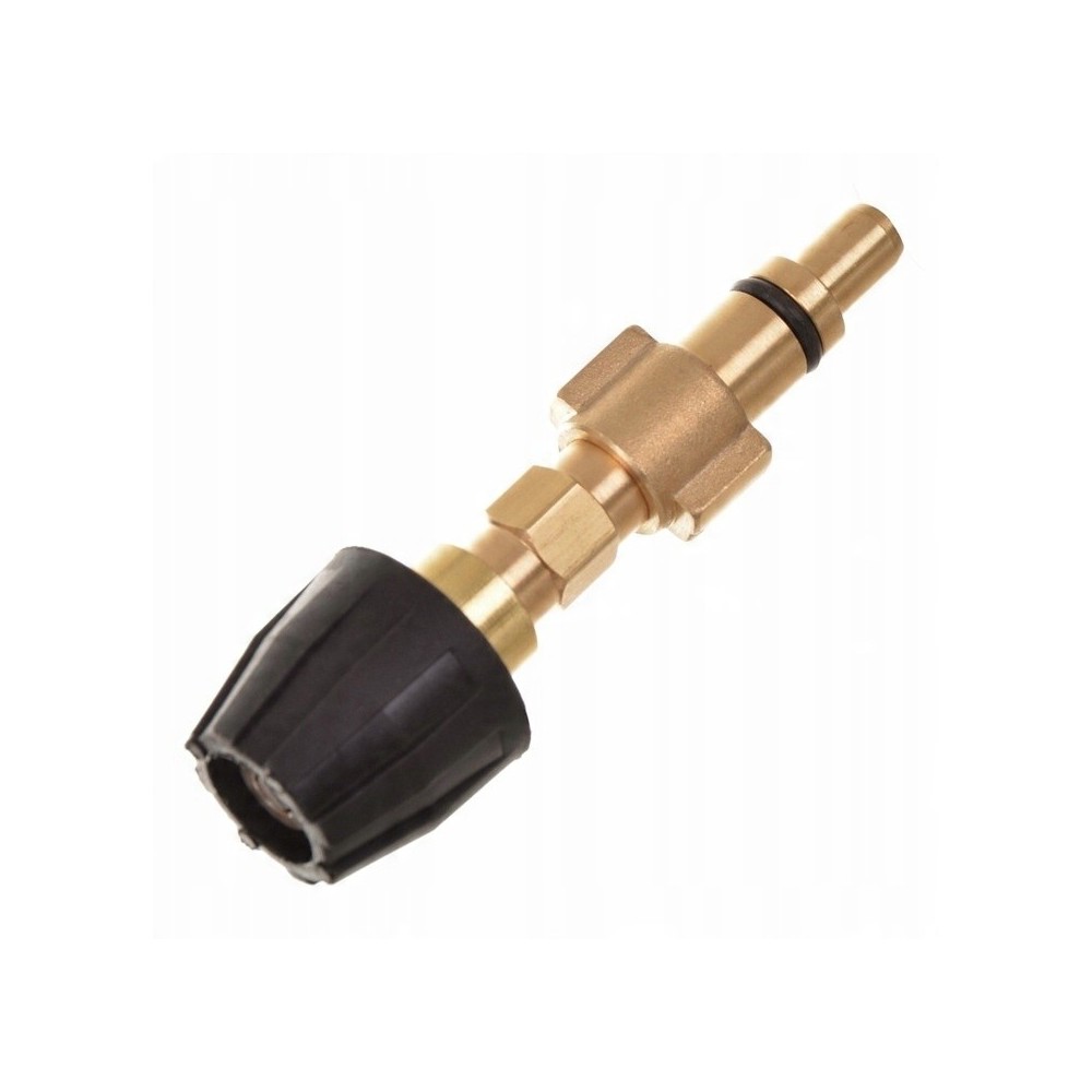 Mini-Lancer con un ugello di ugello a getto piatto corto al washer Lavor Parkside