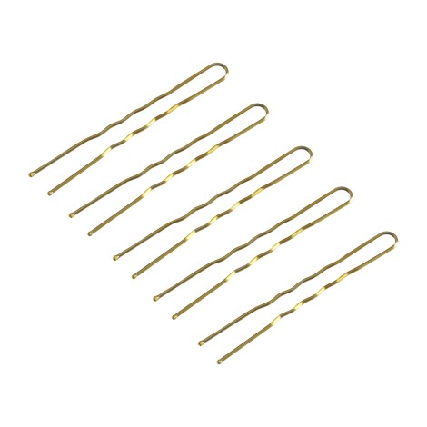 Kampaajan hiuspinnit E-57 120 kpl 5,6 cm kulta