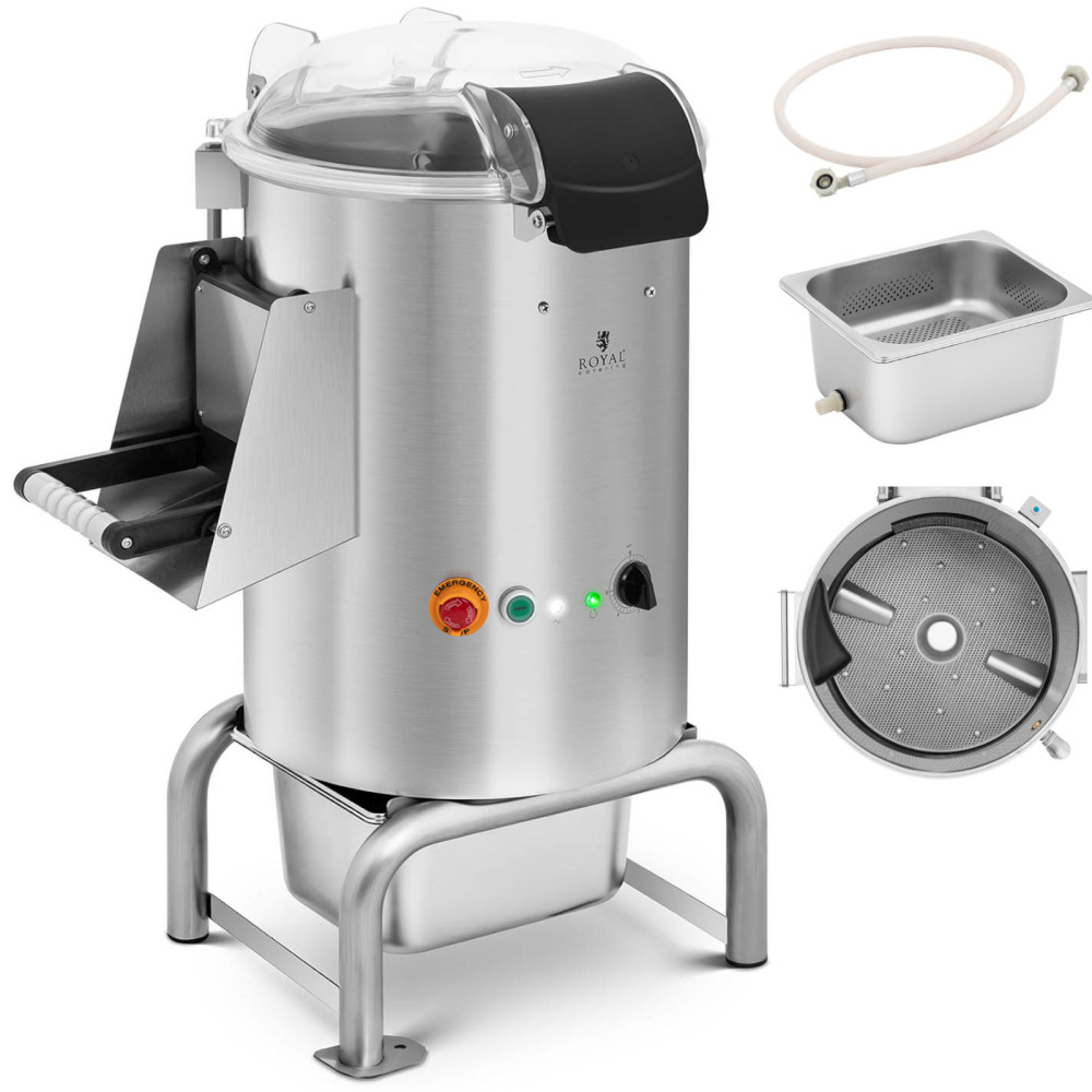 Peeler de batata e vegetais elétricos 10 L + Temporizador