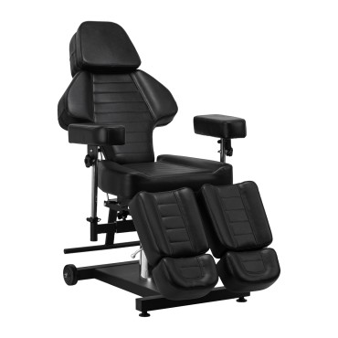 Pro Ink 601A hydraulická tetovacia stolička čierna