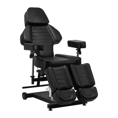 Pro Ink 601A hydraulická tetovacia stolička čierna