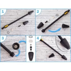 Kit di riparazione Turburys per Kat K2 K3 K4 K5 Ugello rotante