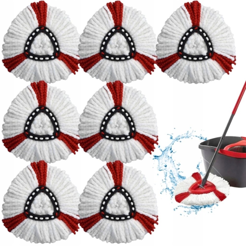 7 X HOZZÁJÁRULÁS MOPA VILEDA EASY WRING CLEAN TURBO OBROT KLORINE ULTRA