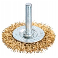 A set of brushes brushes for rust drill on a drill screwdriver