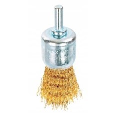 Un ensemble de brosses brosses pour la perceuse rouille sur un tournevis de forage