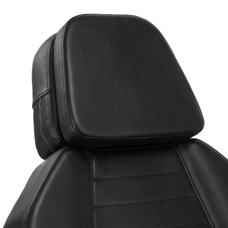 Pro Ink 601A hydraulic tattoo chair black — close-up of the head