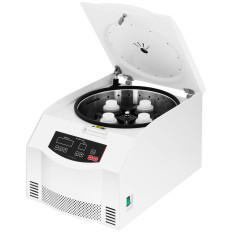 Professionell laboratoriecentrifug för plasma 4000 rpm till 4 rör 250 ml
