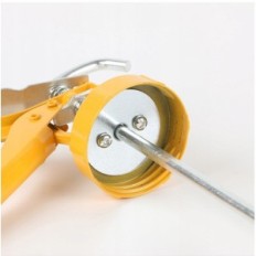 Gun Tubic Squeezer para Mas Selicone Sealant 600ml + Dica