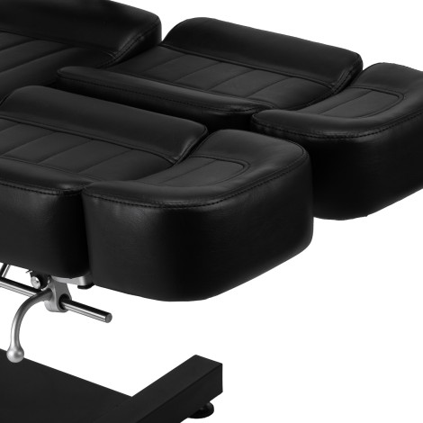 Pro Ink 601A hydraulická tetovacia stolička čierna — detail sedadla