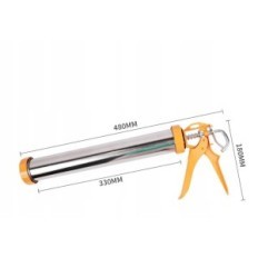 Gun Tubic Squeezer pre mas Silikónový tmel 600ml + Tip