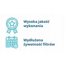 Filtr s předfiltrem pro thessla zelený vzduch 300 400 500 h / v m5 ISO hrubý