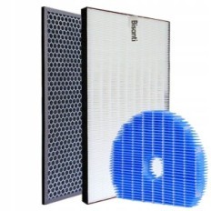 Zestaw filtrów HEPA węglowy nawilżający do SHARP KC-G40, KC-G50, EUW, EUH