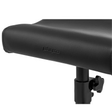 Reposapiés cosmético para la altura ajustable de pedicura de hasta 75 cm a 80 kg - Negro
