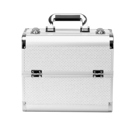 Kozmetički kovčeg 44 srebrni — pogled sprijeda