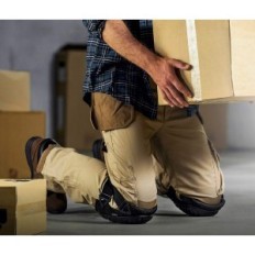 Knieknöpfe Gel-Knie-Protektoren-Bau-Konstruktion Co-Existent 2-tlg