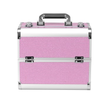 Maletín cosmético 44 rosa — vista frontal