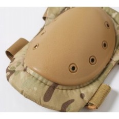 Vojenské chrániče taktická kolena na lokti Zelená Camo