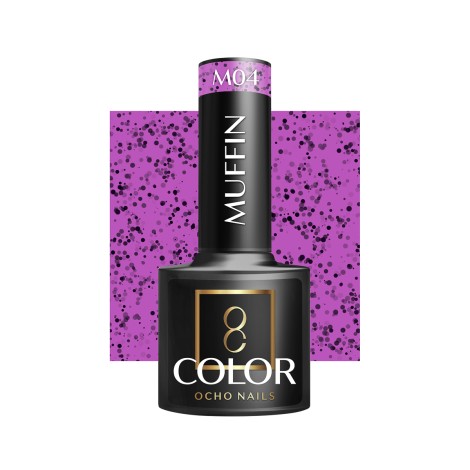 OCHO NAILS Verniz de Unhas Híbrido Muffin M04 - 5 g — vista frontal