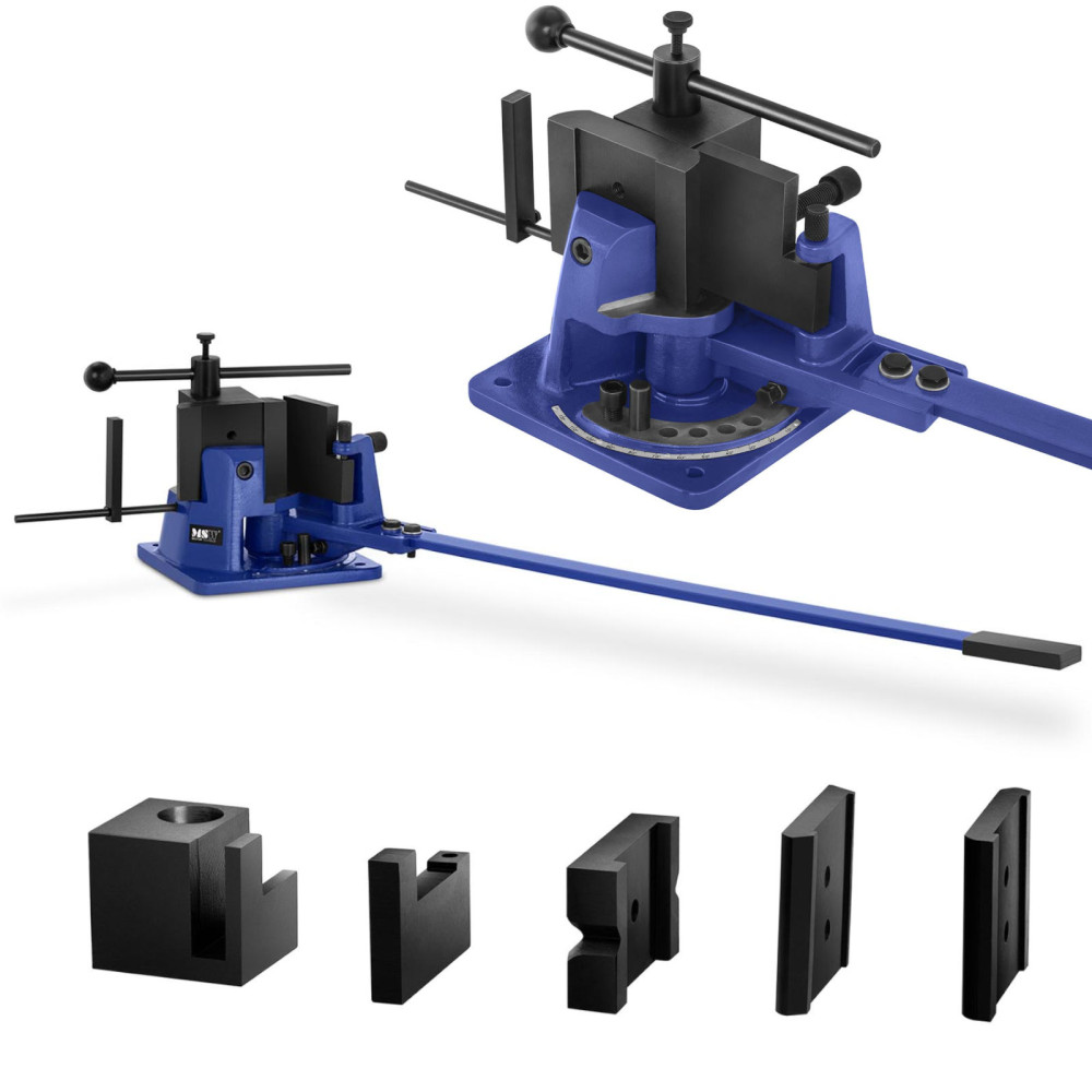 Liekšanas liekšanas mašīna rokas loksnei ar spriegotāja platumu 100 mm tērauds