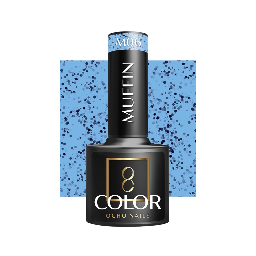 OCHO NAILS Hibridni lak za nokte Muffin M06 - 5 g — pogled sprijeda