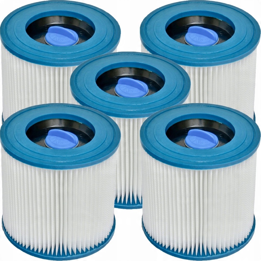 5x filter umývateľný pre KARCHER MV2 MV3 WD2 WD3 SE4001 WD2 PLUS KWD V17 V15