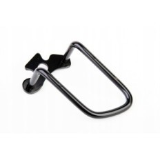 Steel derailleur Rear shield Long 1-screw