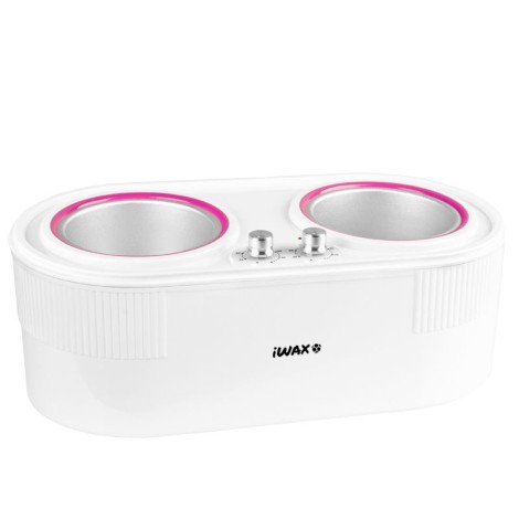 IWAX Vaxvärmare 2in1 för 400 ml + 800 ml burkar 400W — framsida