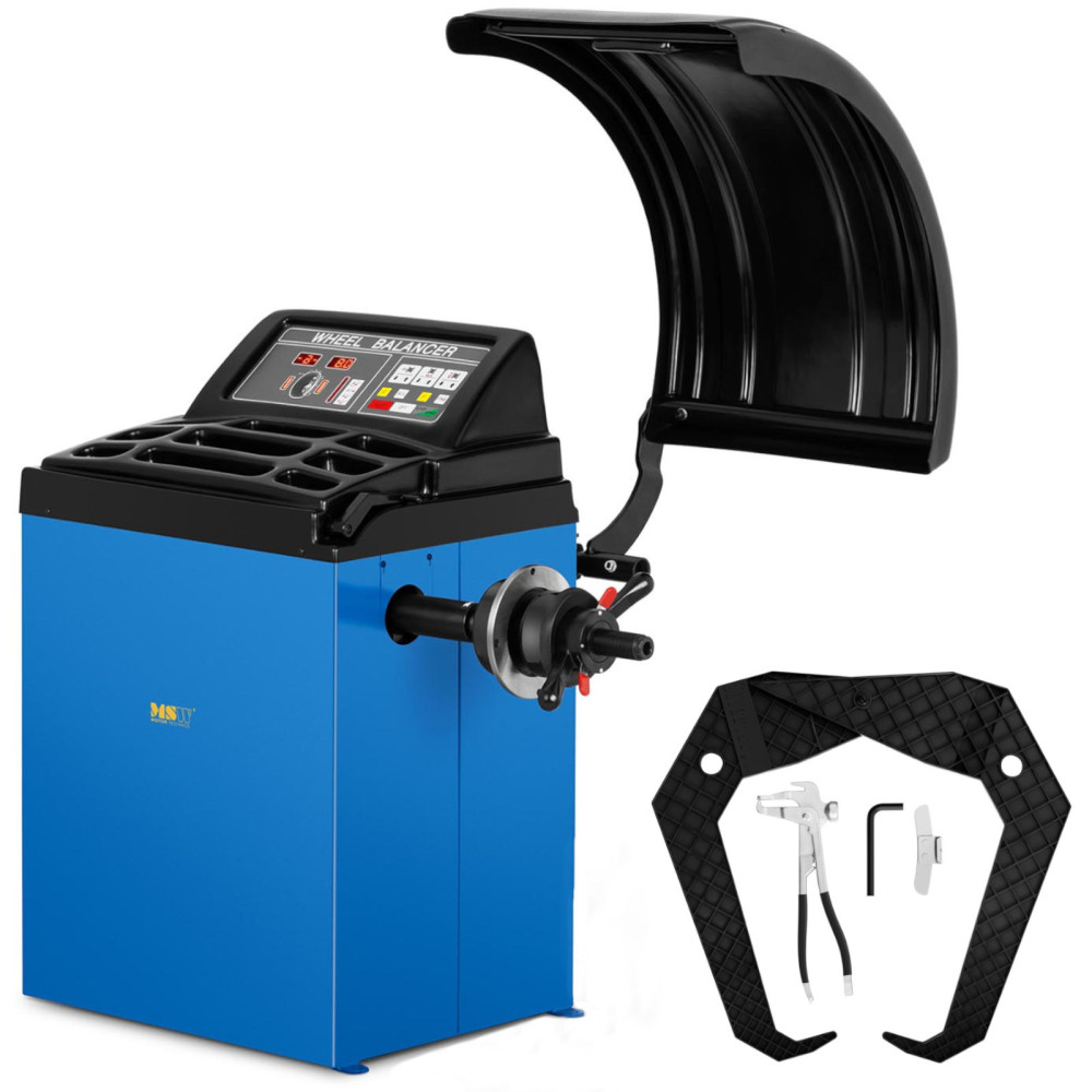 Automatický vyvažovač pre kolesá automobilov do kategórie 65 kg. 10-24 '' LED