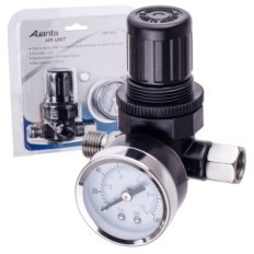 Pressure reducer for paint spray gun 1/4 mini auarita