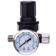 Pressure reducer for paint spray gun 1/4 mini auarita