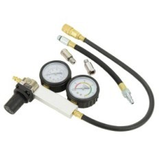 Cylinder tightness tester. Compression meter. Diagnostics. Sampler